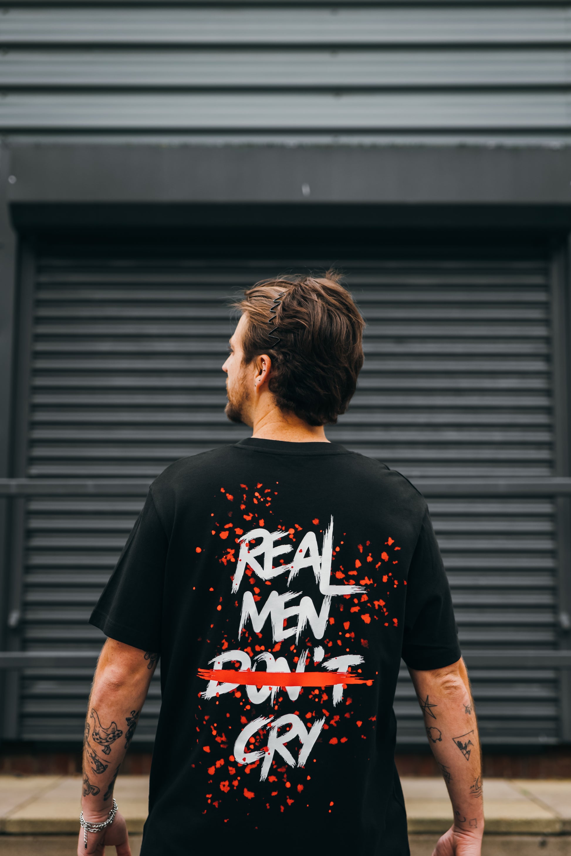 Real Men Cry - T-Shirt