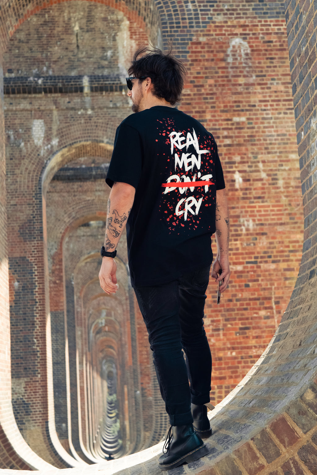 Real Men Cry - T-Shirt