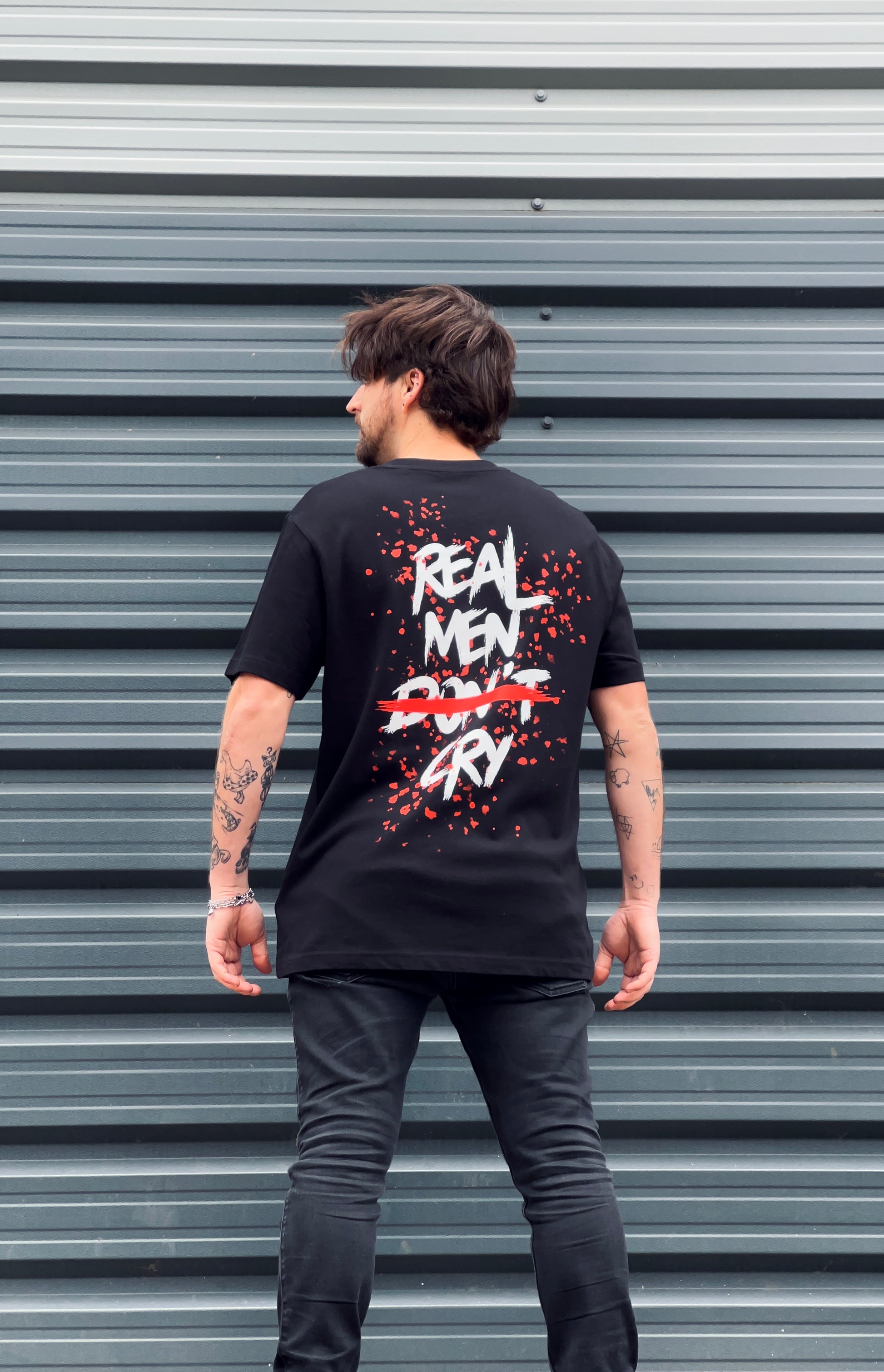 Real Men Cry - T-Shirt