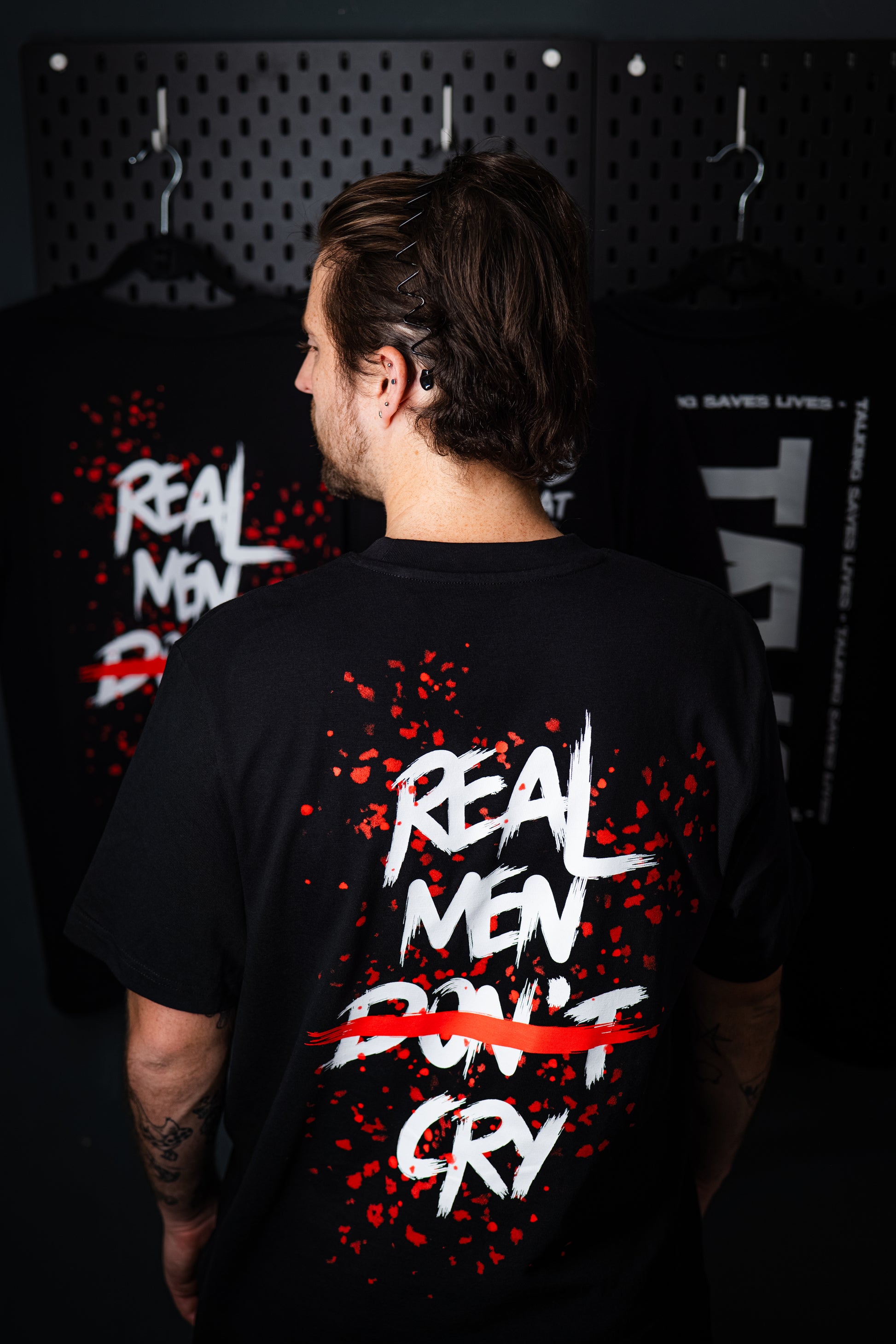 Real Men Cry - T-Shirt