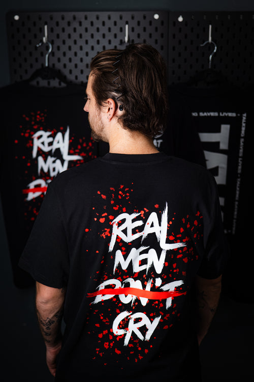 Real Men Cry - T-Shirt
