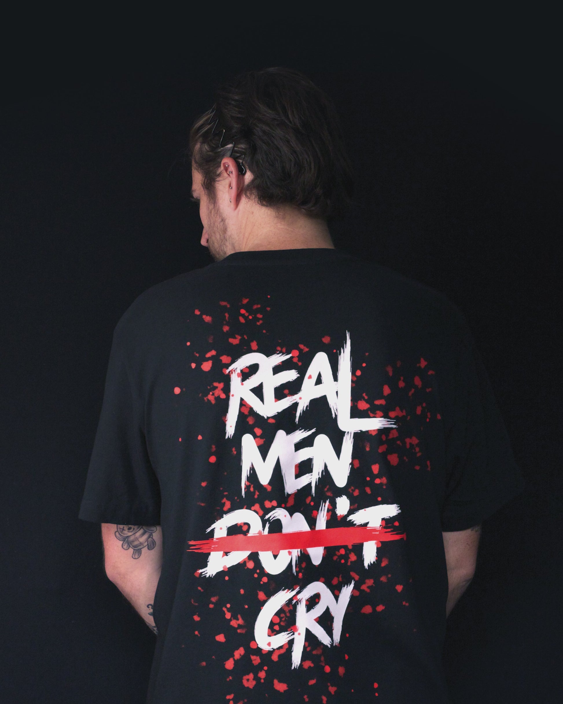 Real Men Cry - T-Shirt